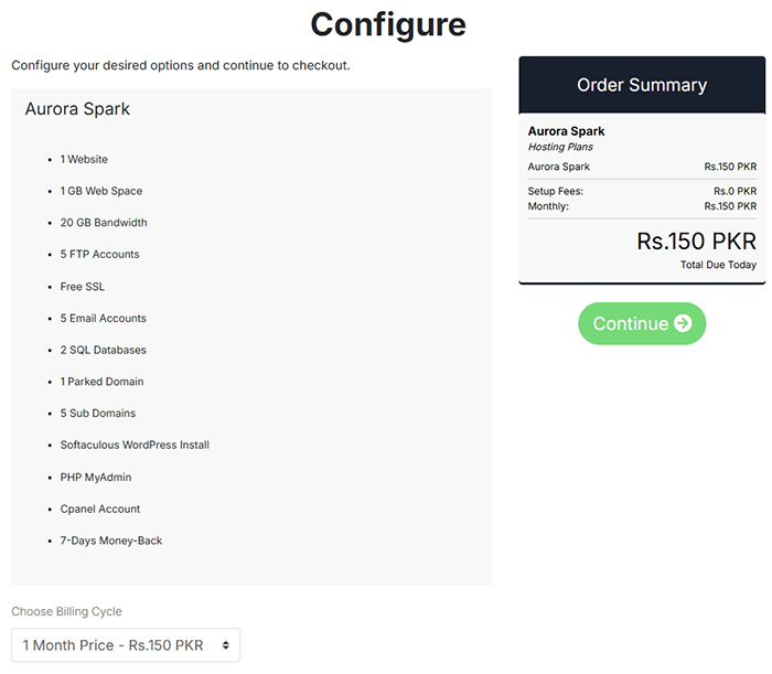 Configure Domain for Hosting